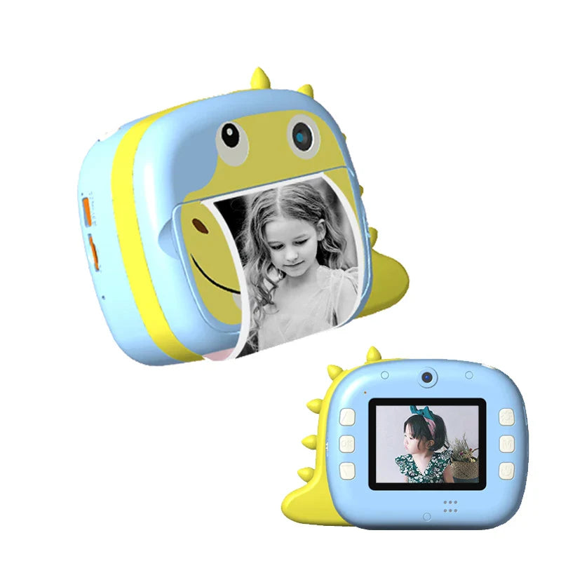 HKM-427667 Mini Instant Print Photo Camera with WiFi, Chargeable, 2.4-inch Screen for Kids, Age 6+