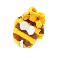 HKM-4276925 Autumn and Winter Pet Costume for Dogs and Cats - Bee Transformation and Striped Design, Multiple Sizes Available