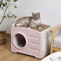 HKM-427731 Universal Indoor Cat Nest - Cozy & Durable Plastic Cat Bed in Multiple Colors
