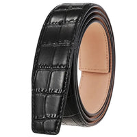HKM-427795 Genuine Leather 3.8CM Colourful Punching Belt - Versatile Fashion Accessory