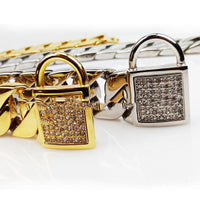 HKM-4278333 Stainless Steel Dog Chain Collar - Adjustable, Variety of Lengths Available