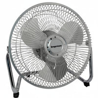 HKM-4279635 High-Velocity 9-Inch Floor Fan with 3 Speeds and 360-Degree Tilt