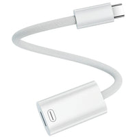 HKM-427987 Type C Male to 8 Pin Female Lightning Adapter for iPhone 15, iPad, and MacBook
