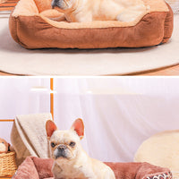 HKM-4280381 Cozy Plush Doghouse for Small to Large Dogs - Available in Multiple Sizes