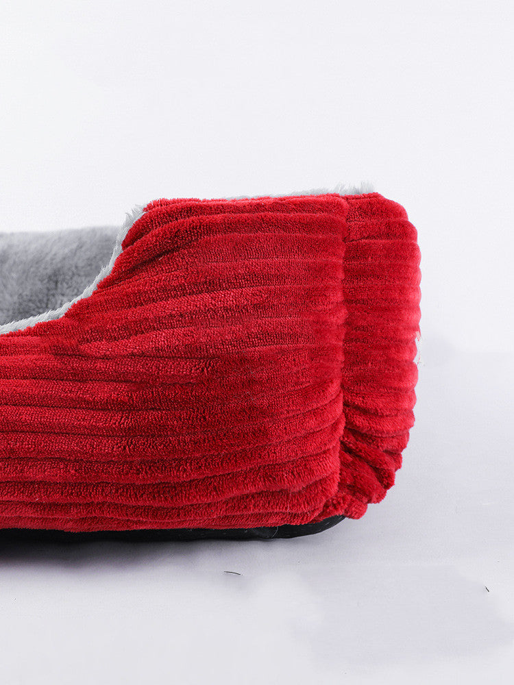 HKM-4280381 Cozy Plush Doghouse for Small to Large Dogs - Available in Multiple Sizes