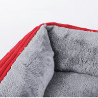 HKM-4280381 Cozy Plush Doghouse for Small to Large Dogs - Available in Multiple Sizes