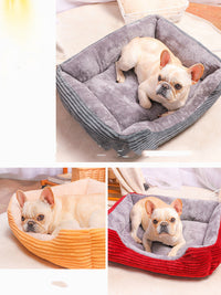 HKM-4280381 Cozy Plush Doghouse for Small to Large Dogs - Available in Multiple Sizes