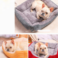 HKM-4280381 Cozy Plush Doghouse for Small to Large Dogs - Available in Multiple Sizes
