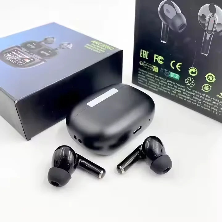 HKM-428243 TWS Wireless Bluetooth Headset with LED In-Ear Design and Superior Stereo Sound Quality