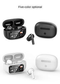HKM-428243 TWS Wireless Bluetooth Headset with LED In-Ear Design and Superior Stereo Sound Quality