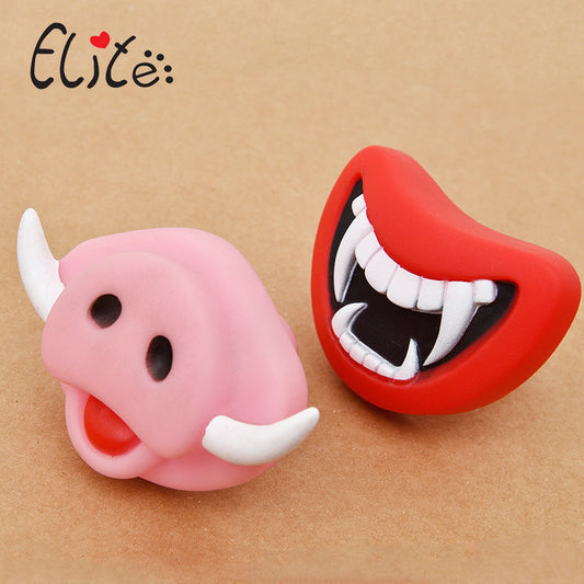 HKM-4282941 Colorful Non-Toxic Soft Rubber Dog & Cat Sound Toy for Play and Relaxation