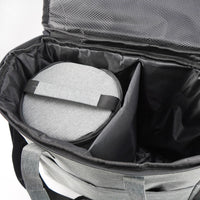 HKM-4284349 Pet Travel Carrying Bag with Snack Bags and Silicone Bowl for Dogs