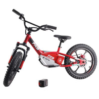 HKM-428499 16 Inch Aluminum Alloy Electric Balance Bike for Kids, 36V 350W Motor, 2 Speed, Disc Brake System