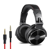 HKM-428563 Wired Over-Ear Headphones with Shared Port Technology and Dual Audio Cable (3.5mm & 6.5mm)