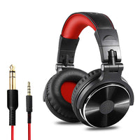 HKM-428563 Wired Over-Ear Headphones with Shared Port Technology and Dual Audio Cable (3.5mm & 6.5mm)