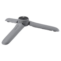 HKM-428947 Compact Tripod for Mobile Phones and Cameras - Aluminum Alloy, Gray, 123mm x 35mm x 35mm
