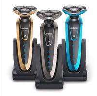 HKM-429139 Cordless Beard Trimmer with Ergonomic Design and 3D Cutter Head System, Rechargeable and Washable