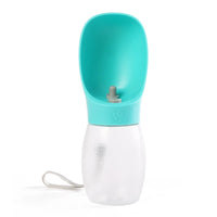 HKM-4293693 Portable Pet Water Cup for Dogs and Cats - Outdoor Drinking Container in White, Yellow, Lake Blue