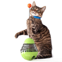 HKM-4293821 Interactive Pet Food Dispensing Ball for Cats - Durable PP and PC Construction