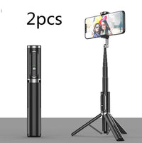 HKM-429459 Adjustable Aluminum Alloy Phone Selfie Stick with 6 Sections and 700mm Length