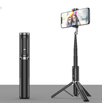 HKM-429459 Adjustable Aluminum Alloy Phone Selfie Stick with 6 Sections and 700mm Length