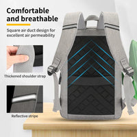 HKM-429459 Stylish and Functional USB Charging Computer Backpack for Men