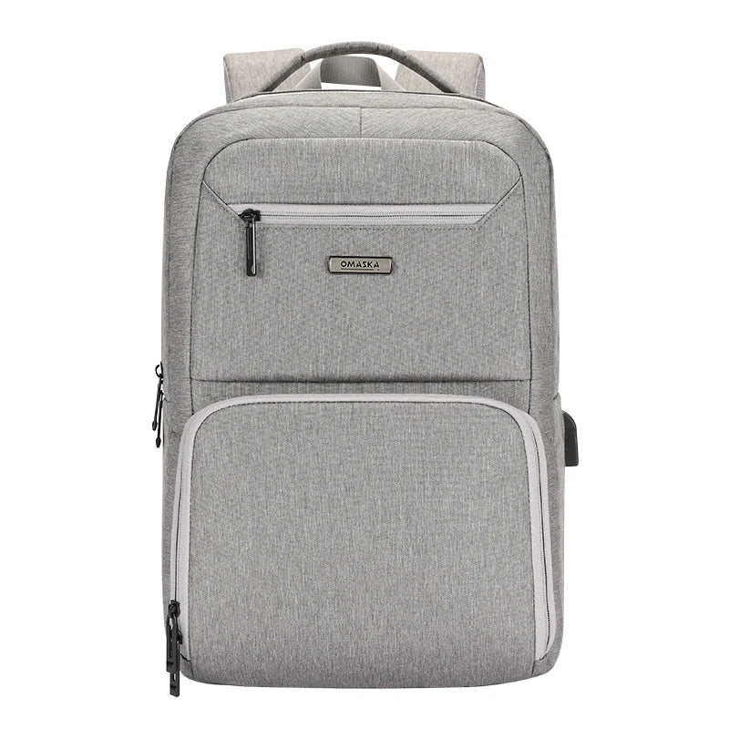 HKM-429459 Stylish and Functional USB Charging Computer Backpack for Men