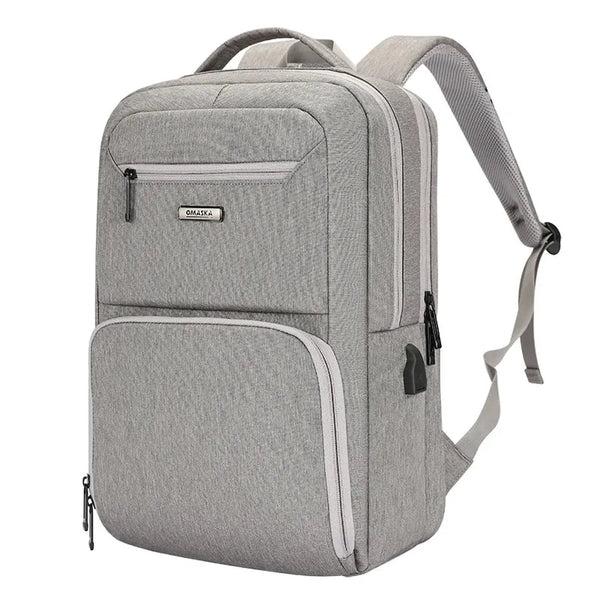 HKM-429459 Stylish and Functional USB Charging Computer Backpack for Men