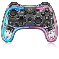 HKM-429651 RGB Wireless Pro Controller for Nintendo Switch, Switch Lite, OLED, Android, iOS, Windows PC