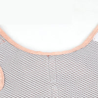 HKM-4297405 Mesh Chest Strap with Bowknot for Small and Medium Dogs - Cotton & Comfortable Traction Belt in Pink, Blue, Green