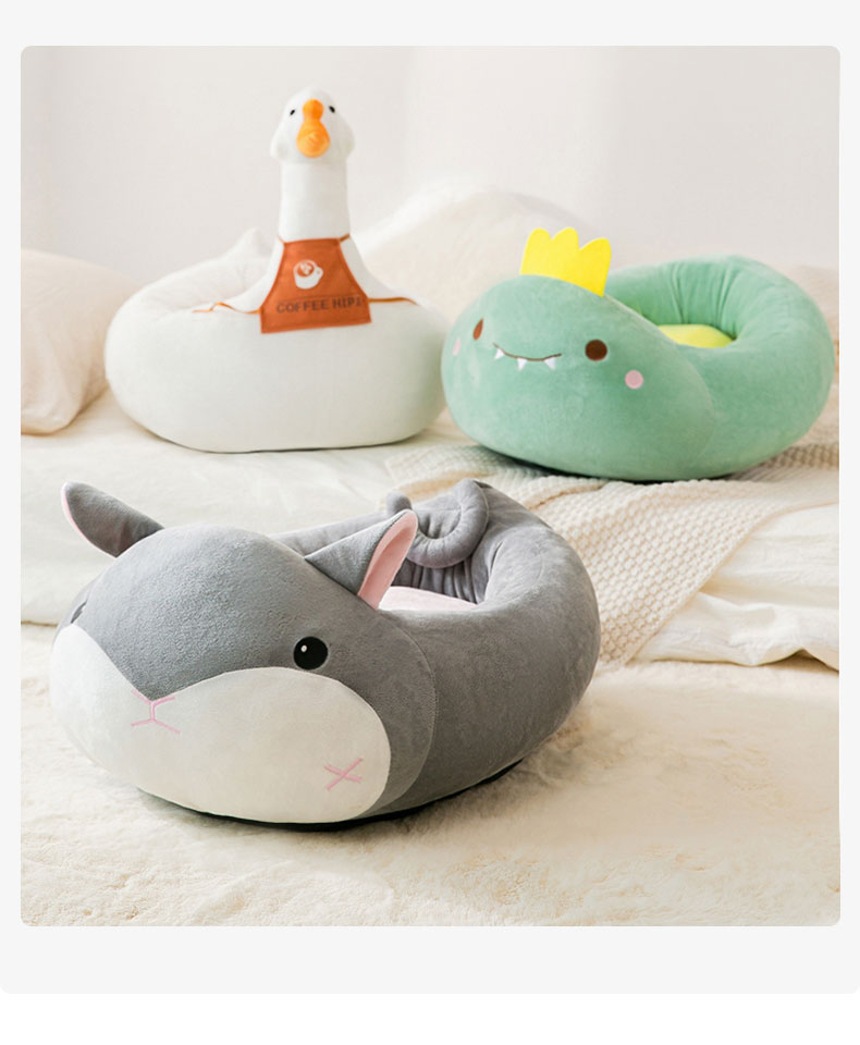 HKM-4297661 Universal Semi-Enclosed Breathable Cat Litter Bed with Blanket - Multiple Styles & Sizes Available