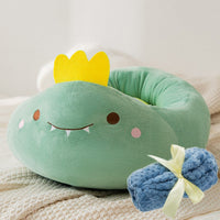HKM-4297661 Universal Semi-Enclosed Breathable Cat Litter Bed with Blanket - Multiple Styles & Sizes Available