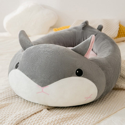 HKM-4297661 Universal Semi-Enclosed Breathable Cat Litter Bed with Blanket - Multiple Styles & Sizes Available