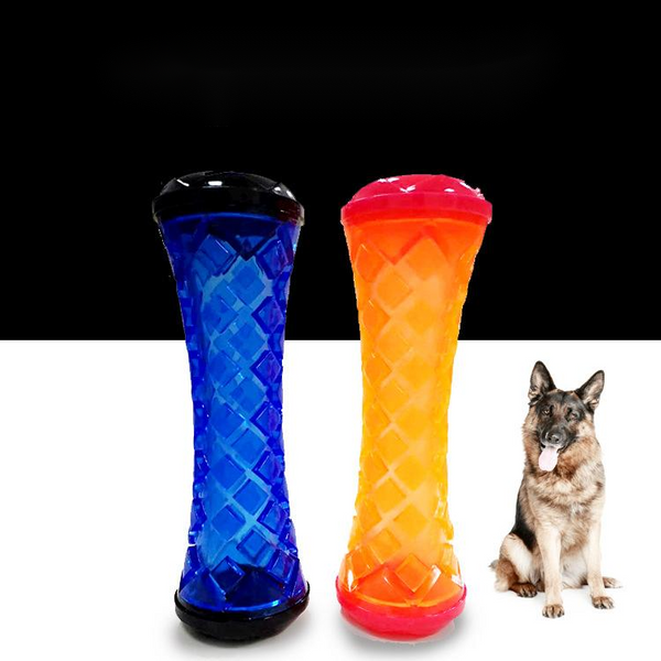 HKM-4298429 Durable TPR Vocal Toy for Large Dogs - Sounding Magic Stick, 25x8CM