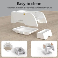 HKM-429843 Smart Self-Cleaning Cat Litter Box with APP Control and Included Poop Bags