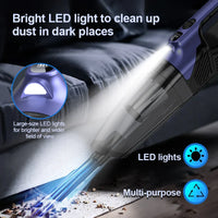 HKM-429971 Dual Motor Wireless Portable Vacuum Cleaner for Cars and Pet Hair Removal