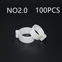 HKM-4300861 100 PCS Chicken Foot Rings - Versatile Accessories for Crafting and DIY Projects