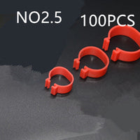 HKM-4300861 100 PCS Chicken Foot Rings - Versatile Accessories for Crafting and DIY Projects