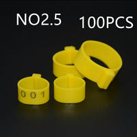 HKM-4300861 100 PCS Chicken Foot Rings - Versatile Accessories for Crafting and DIY Projects