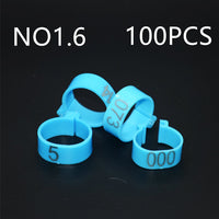HKM-4300861 100 PCS Chicken Foot Rings - Versatile Accessories for Crafting and DIY Projects