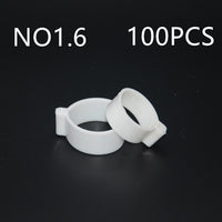 HKM-4300861 100 PCS Chicken Foot Rings - Versatile Accessories for Crafting and DIY Projects