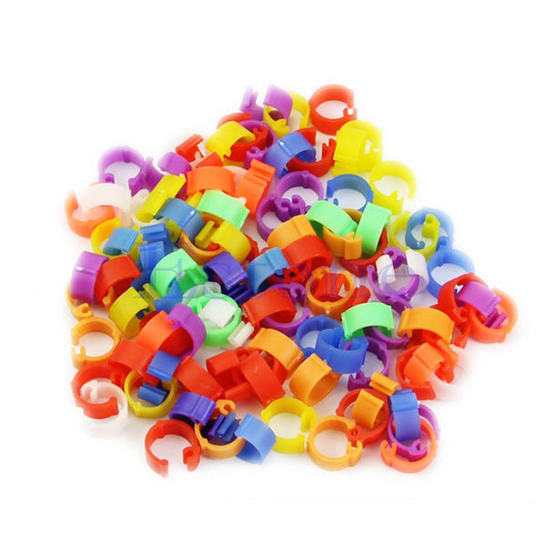 HKM-4300861 100 PCS Chicken Foot Rings - Versatile Accessories for Crafting and DIY Projects