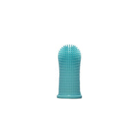 HKM-4301245 Soft Silicone Pet Finger Toothbrush for Effective Stain Removal and Gum Care with Case