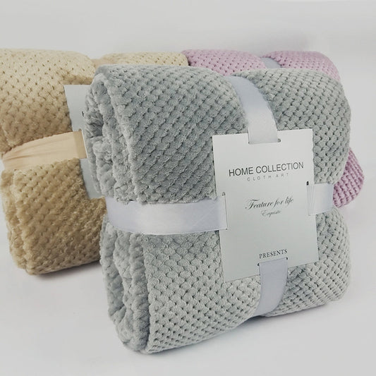HKM-430227 Solid Color Coral Velvet Towel - 100% Polyester, Soft, Durable and Lightweight