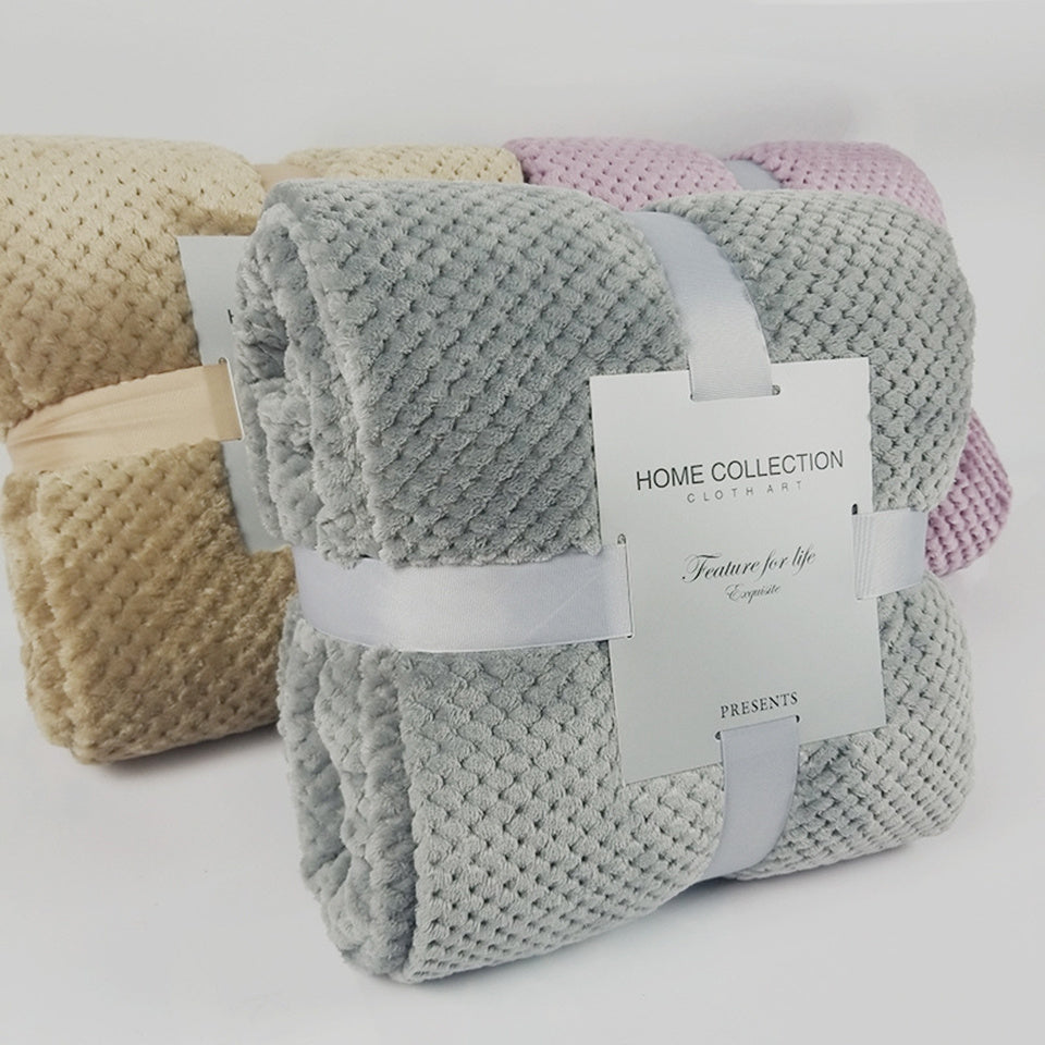 HKM-430227 Solid Color Coral Velvet Towel - 100% Polyester, Soft, Durable and Lightweight