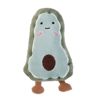 HKM-4303037 Plush Cat Toy with Catnip - Cute Bear, Kangaroo, Crocodile, and Mouse Designs