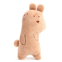 HKM-4303037 Plush Cat Toy with Catnip - Cute Bear, Kangaroo, Crocodile, and Mouse Designs