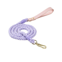 HKM-4303165 Adjustable Rainbow Traction Rope and Collar Set for Medium and Large Dogs