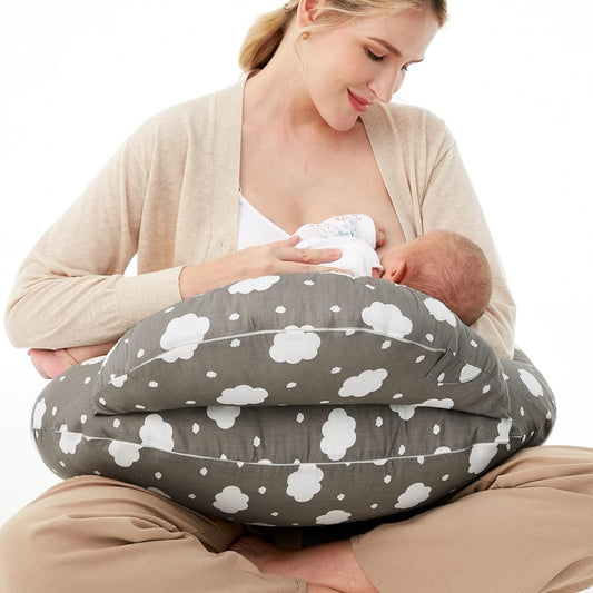 HKM-430355 Multifunctional Memory Foam Pregnancy and Baby Support Pillow