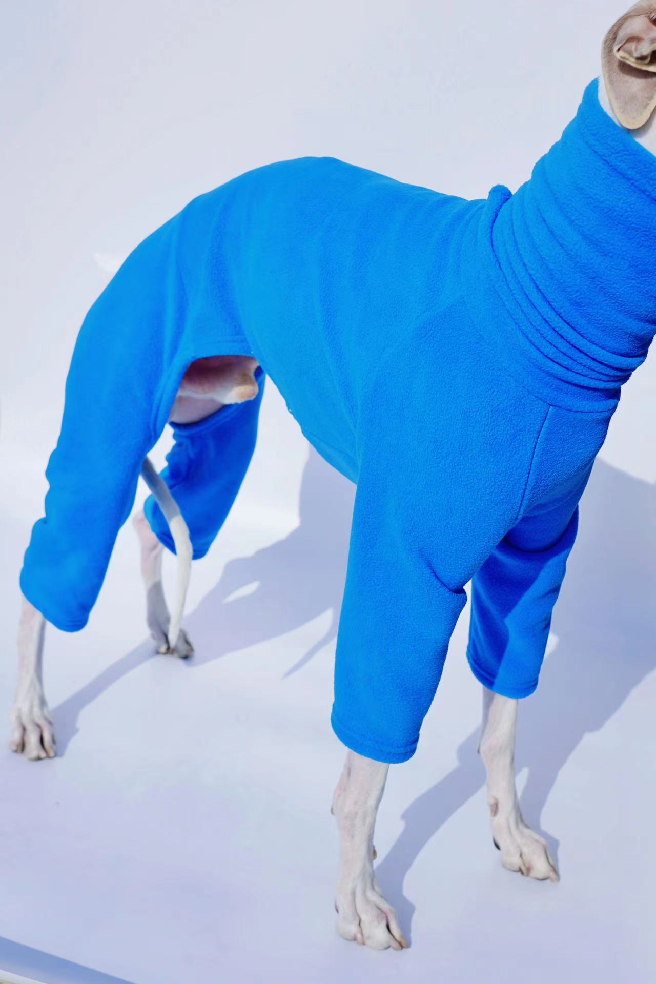 HKM-4303933 Warm Double-Sided Fleece Clothes for Doberman - Khaki, Sky Blue, Rose Colors Available